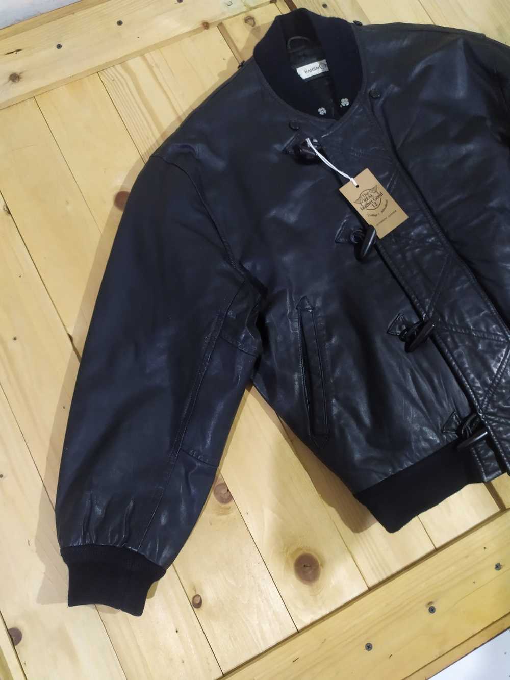Designer × Kansai Yamamoto × Leather Jacket KANSA… - image 8