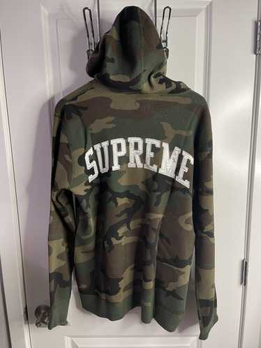 Supreme hotsell waffle hoodie