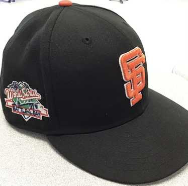 MLB Black White San Francisco Giants 59FIFTY Fitted Cap D02_172