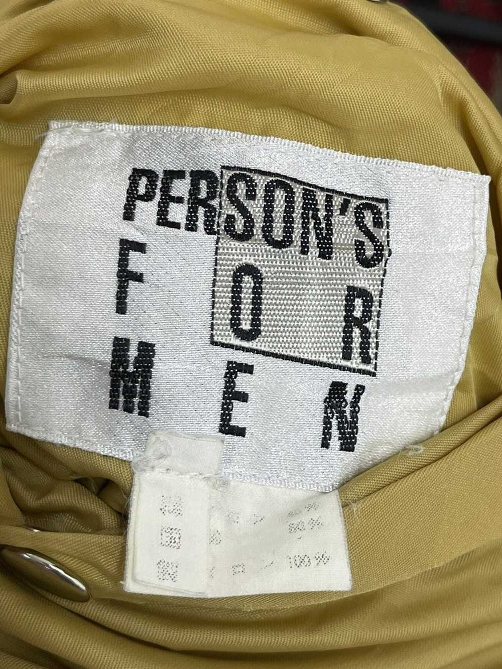 Person's × Vintage Vtg Person’s Reversible Bomber… - image 10