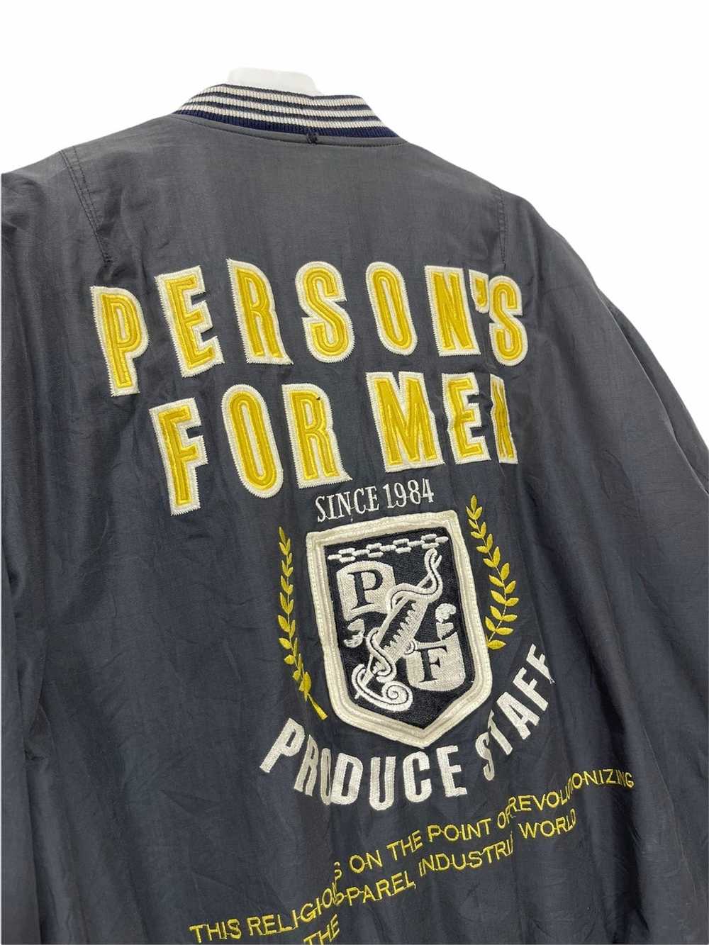 Person's × Vintage Vtg Person’s Reversible Bomber… - image 2