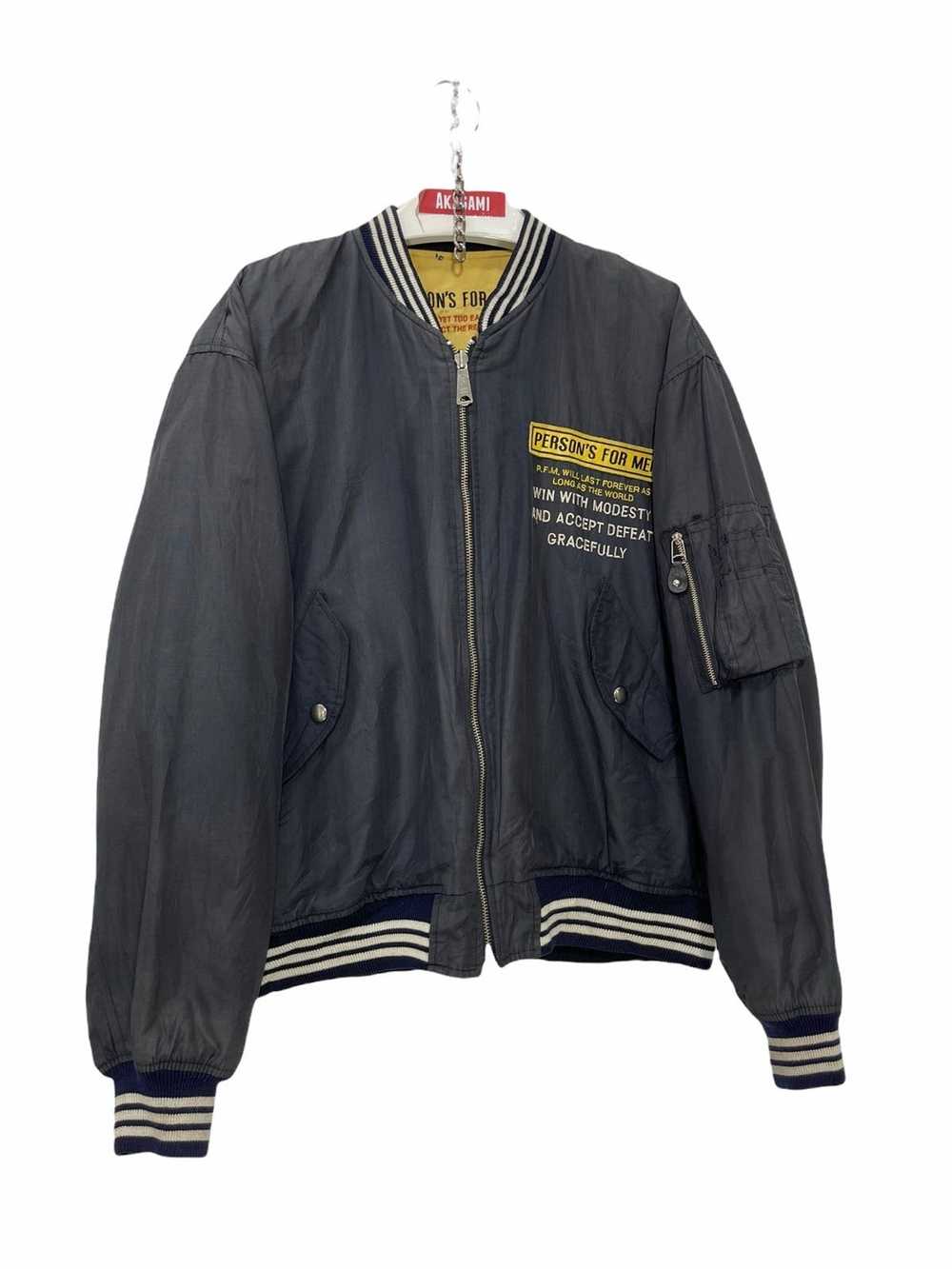 Person's × Vintage Vtg Person’s Reversible Bomber… - image 4