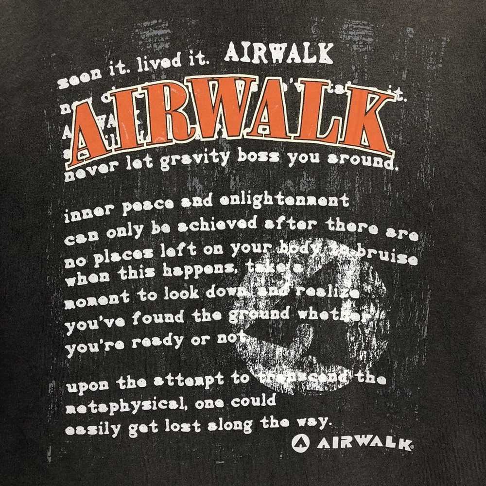 Airwalk × Vintage Vintage Airwalk Spellout Crewne… - image 2