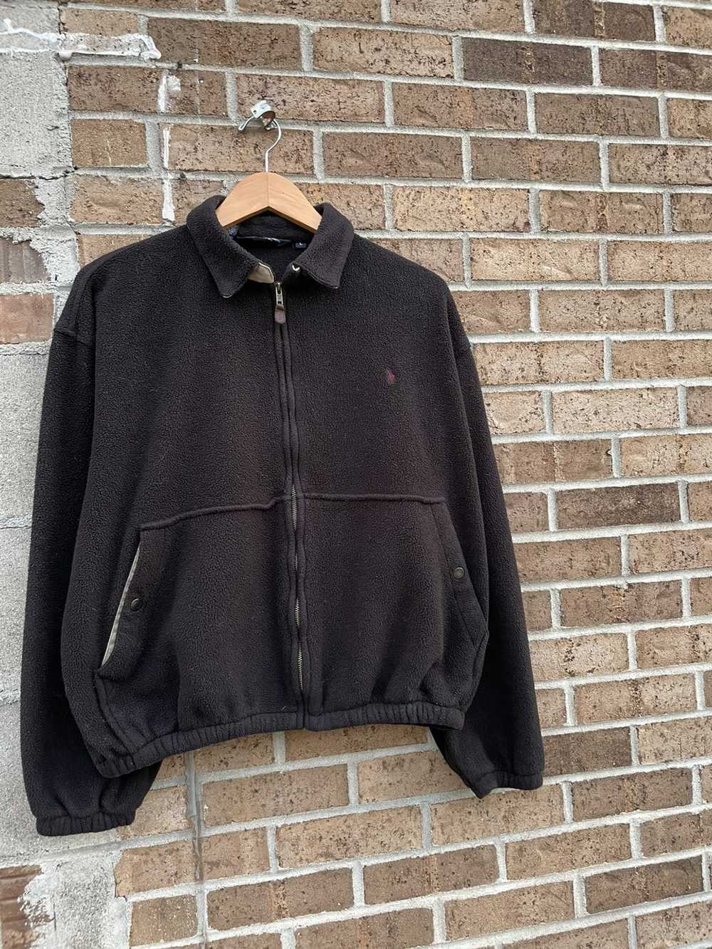 Black Vintage polo Harrington jacket - image 1