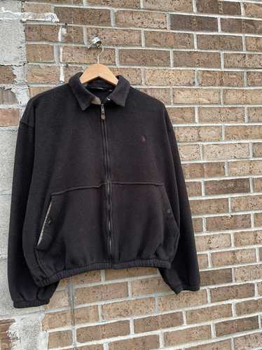 Black Vintage polo Harrington jacket