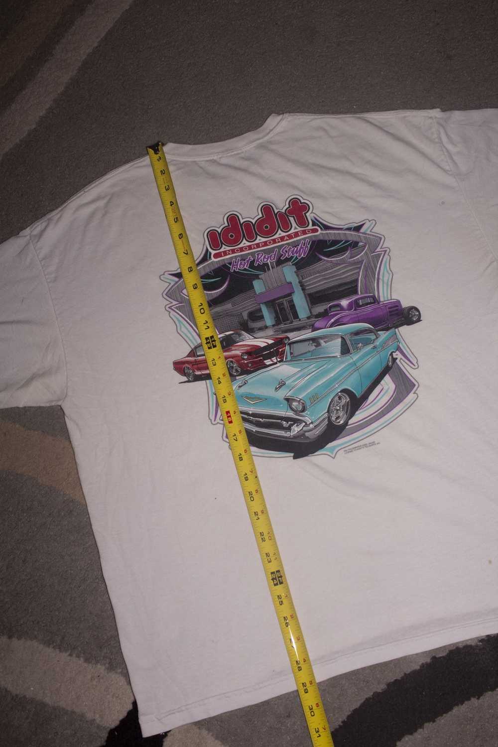 Racing × Vintage Y2k Ididit Hot Rod T-Shirt (Must… - image 2