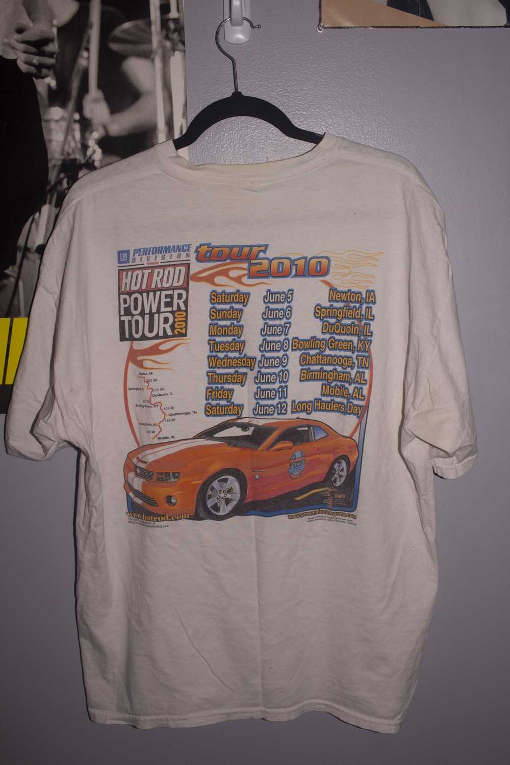 Racing × Vintage 2010 Hot Rod Power Tour T-Shirt … - image 5