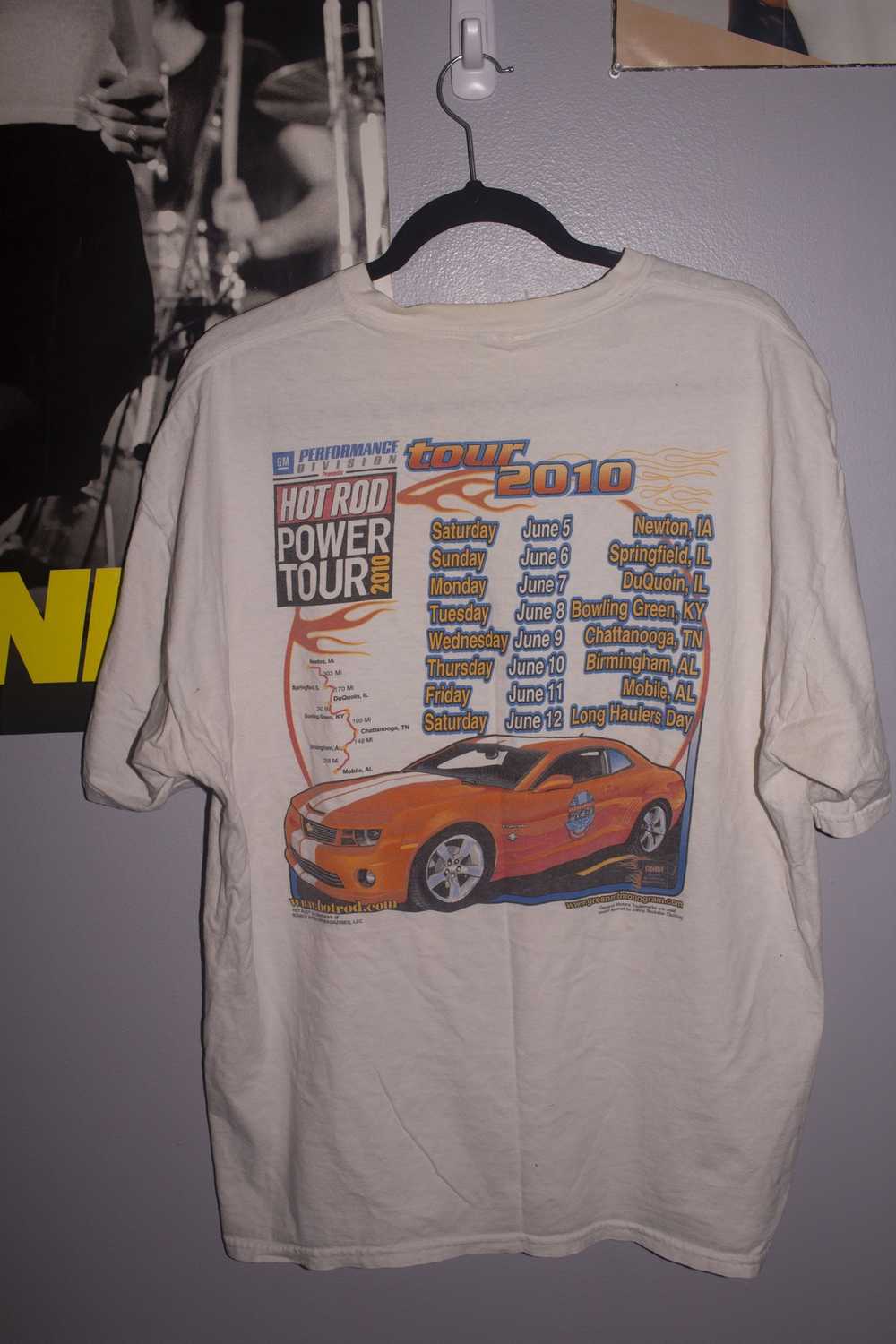 Racing × Vintage 2010 Hot Rod Power Tour T-Shirt … - image 6