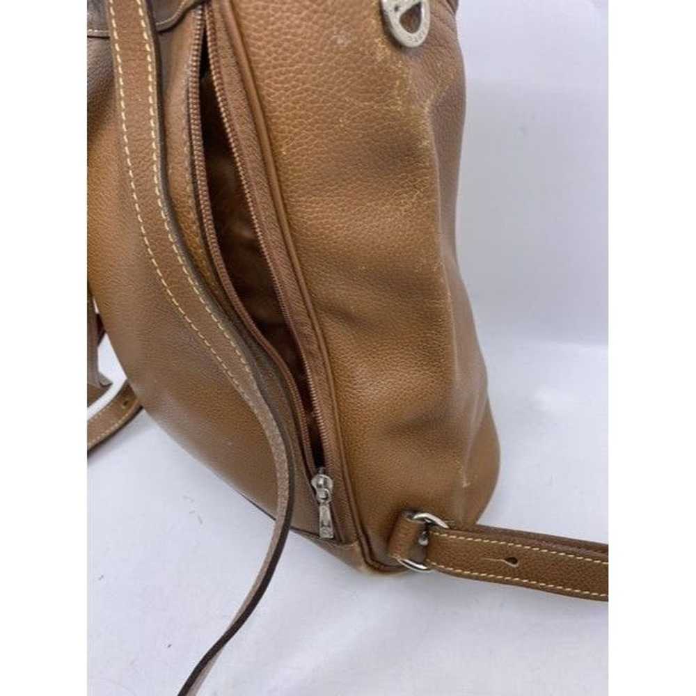 Longchamp Longchamp Extra Back Pocket Brown Leath… - image 8