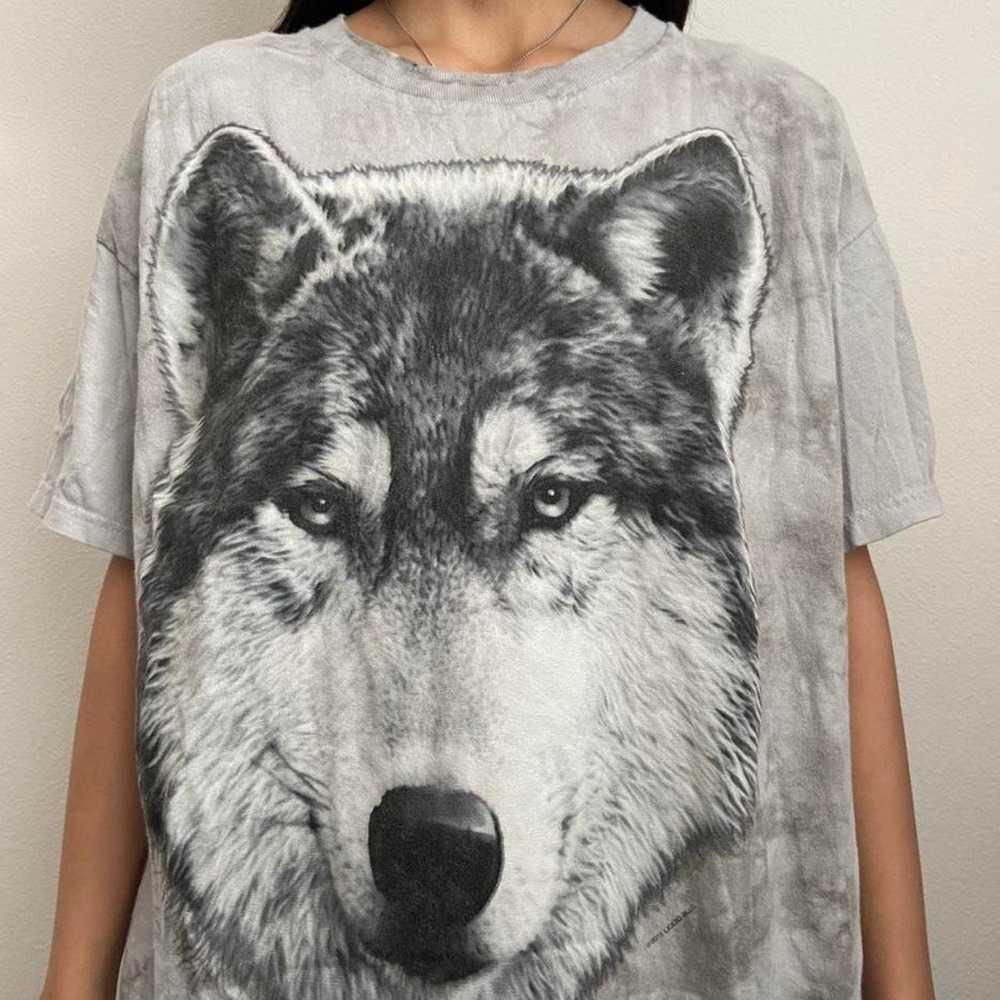 Liquid Blue × Vintage Vintage Liquid Blue Wolf Gr… - image 1