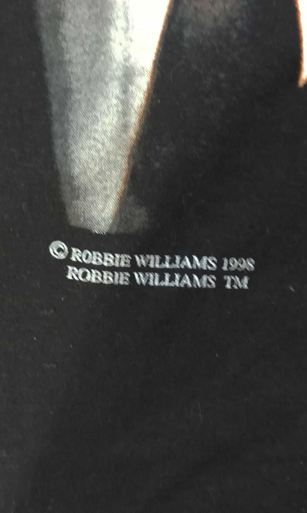 Robbie williams Redwood 1998 vintage tshirt - image 5