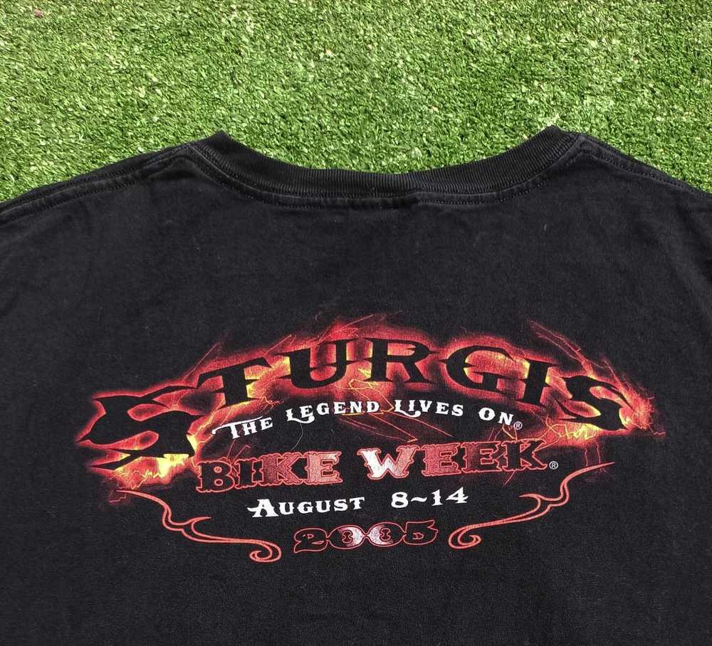 Sturgis bike week 2005 vintage tshirt - image 4