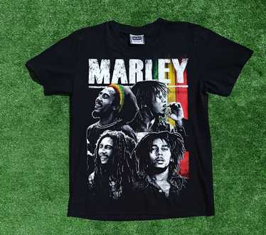 Bob Marley 90s’ vintage tshirt single stitch - image 1