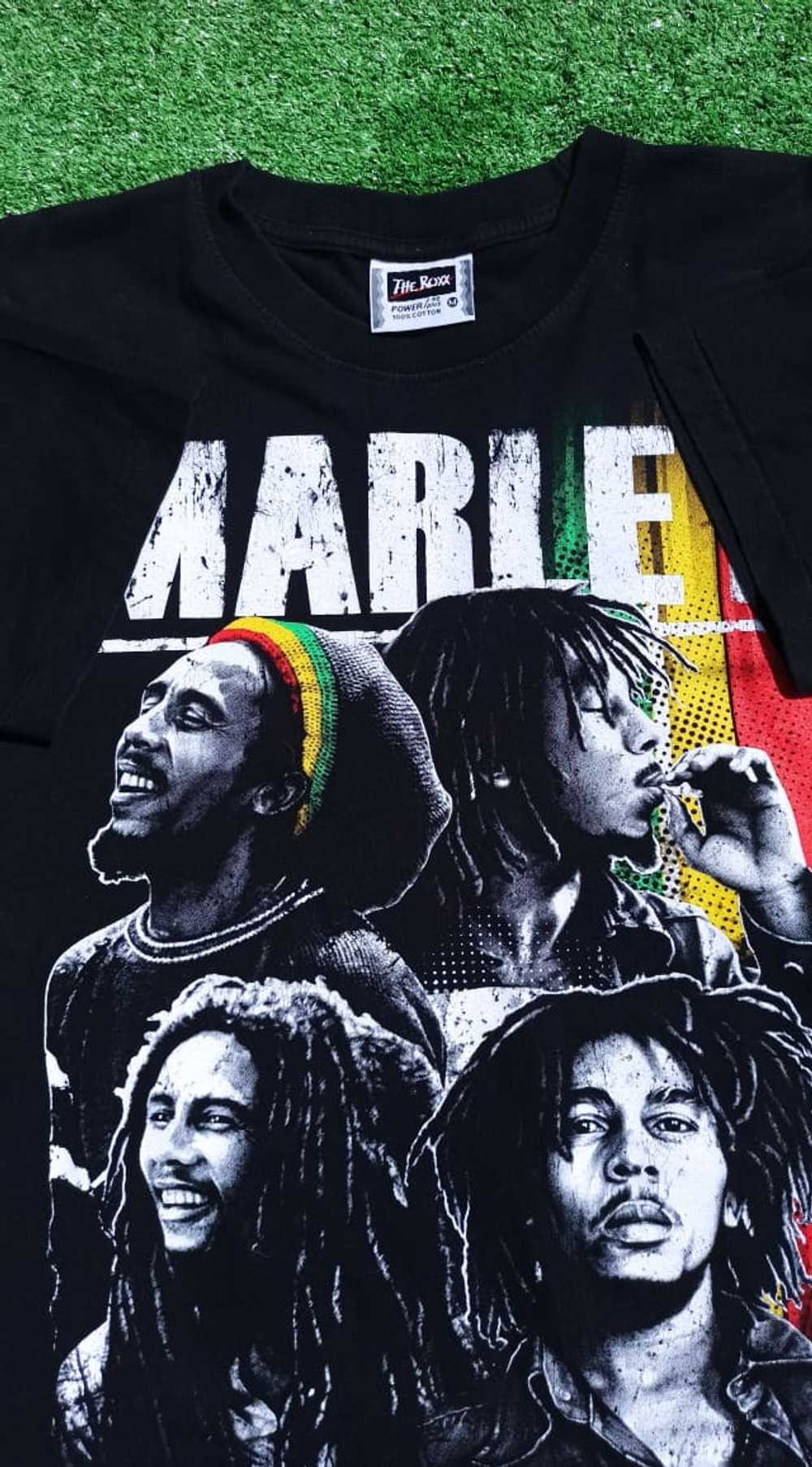 Bob Marley 90s’ vintage tshirt single stitch - image 3