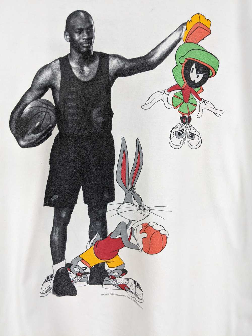 Vintage 90s Nike Space Jam Michael Jordan Looney … - image 2