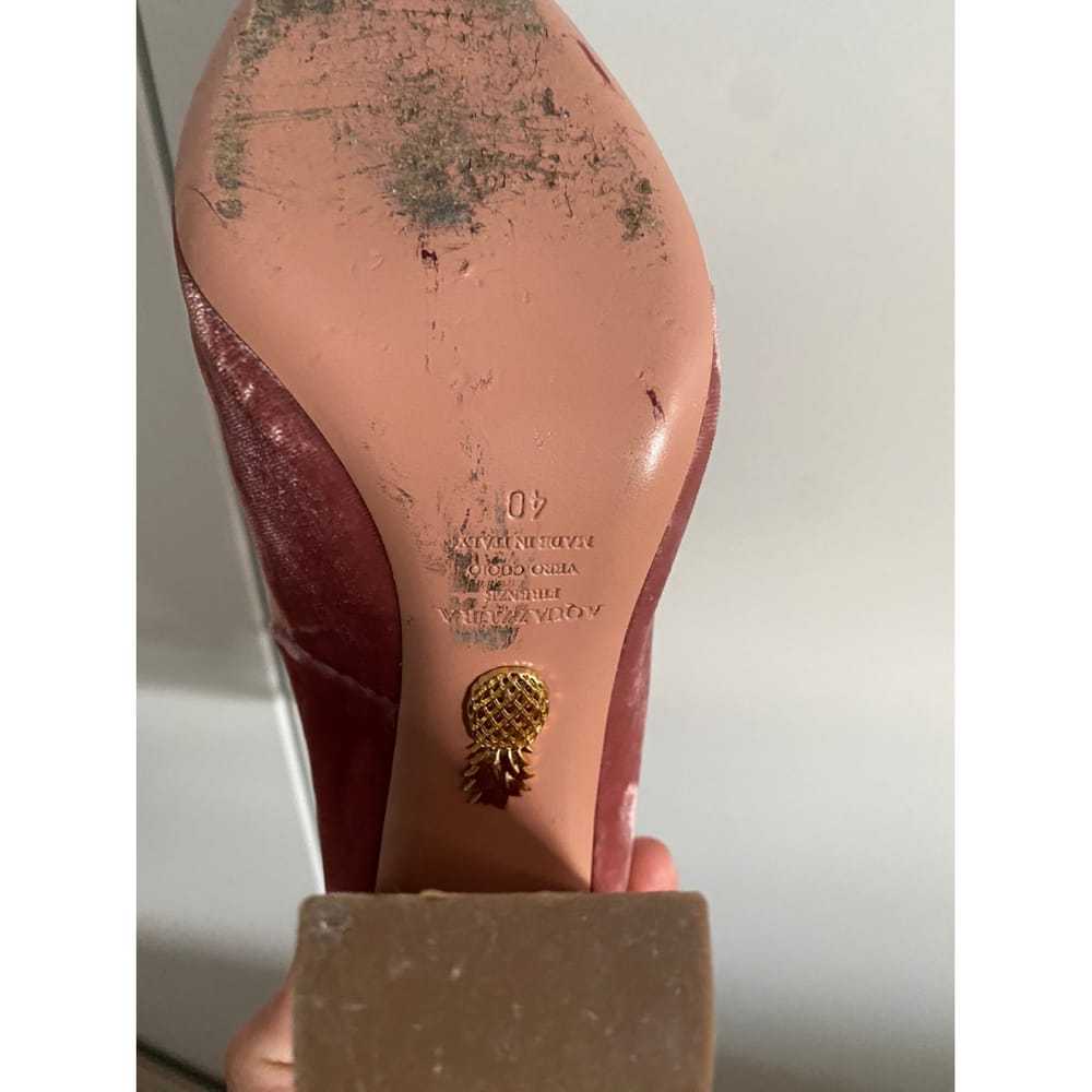 Aquazzura Velvet heels - image 3