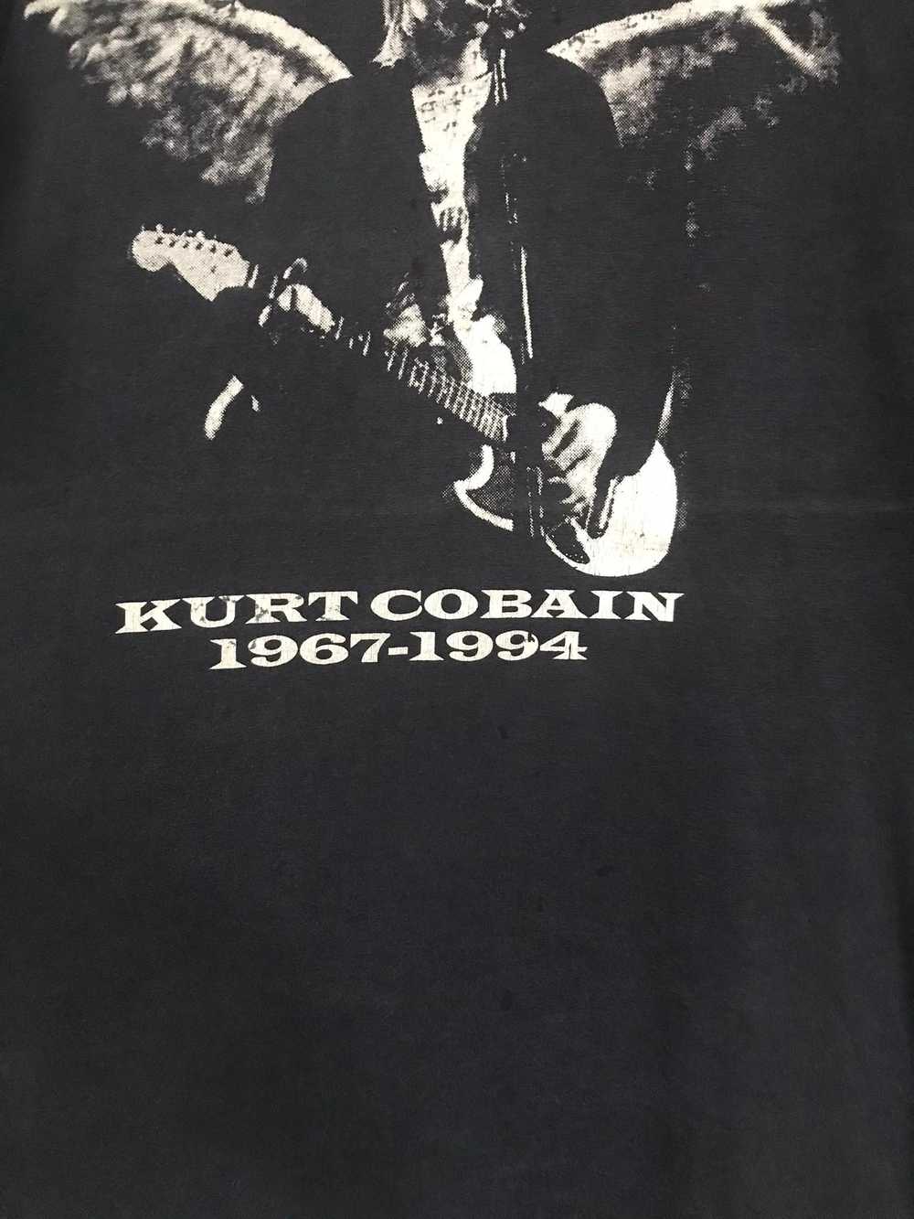 Vintage Kurt Cobain Nirvana 90s t shirt - image 8