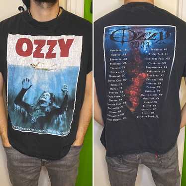 Vintage Ozzy Osbourne Retirement Sucks Tour Concert T Shirt 1996 Black –  Black Shag Vintage