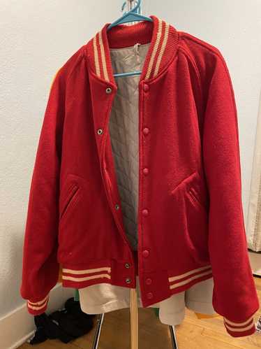 Other 70s Red Varsity Jacket