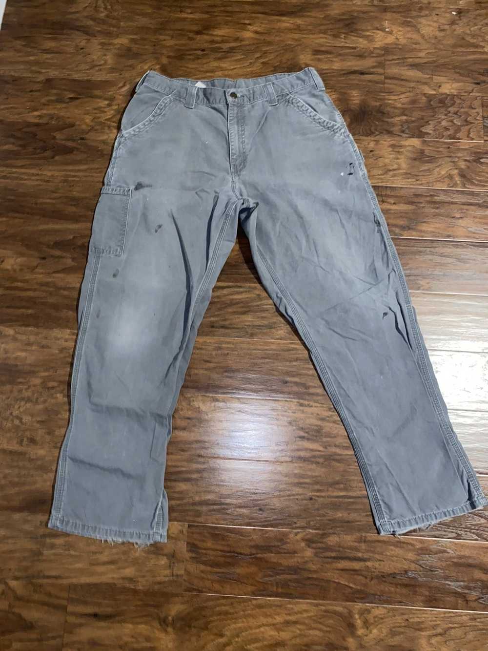 Carhartt Vintage Grey Carhartt Jeans - image 1