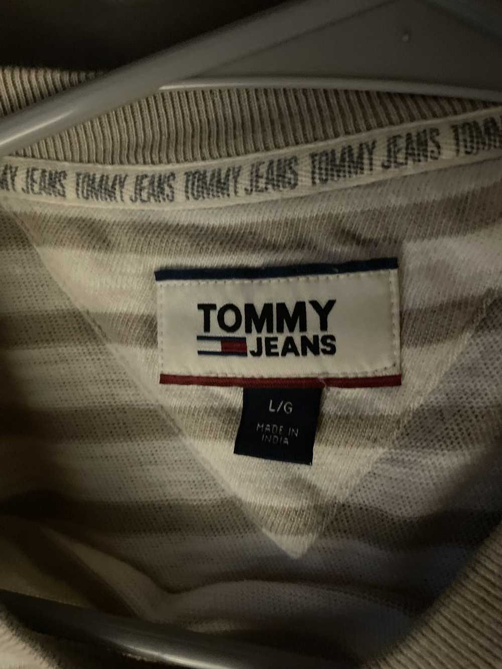 Tommy Hilfiger Tan striped Tommy Hilfiger T shirt - image 2