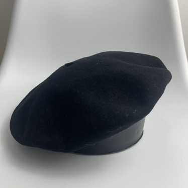 Hat × Military × Rare RARE VINTAGE 1950's Wool Fr… - image 1