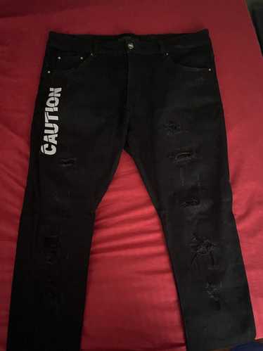 Streetwear Caution NY jeans from GBC