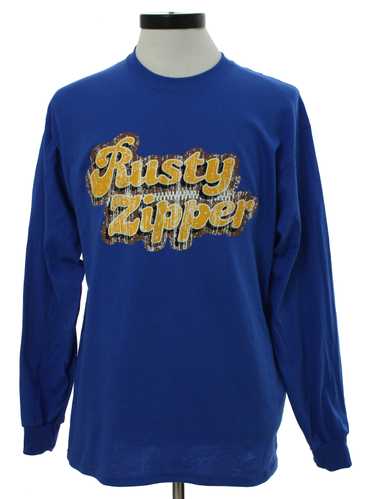 1990's Rusty Zipper Unisex Royal Blue Rusty Zipper