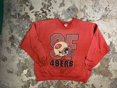 Vintage San Francisco 49ers Sweatshirt Crewneck XL All Over Print 1989 –  Throwback Vault