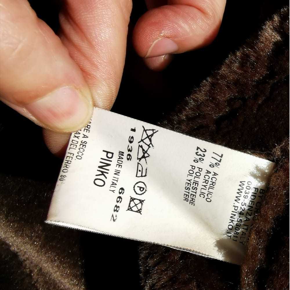 Pinko Faux fur coat - image 12