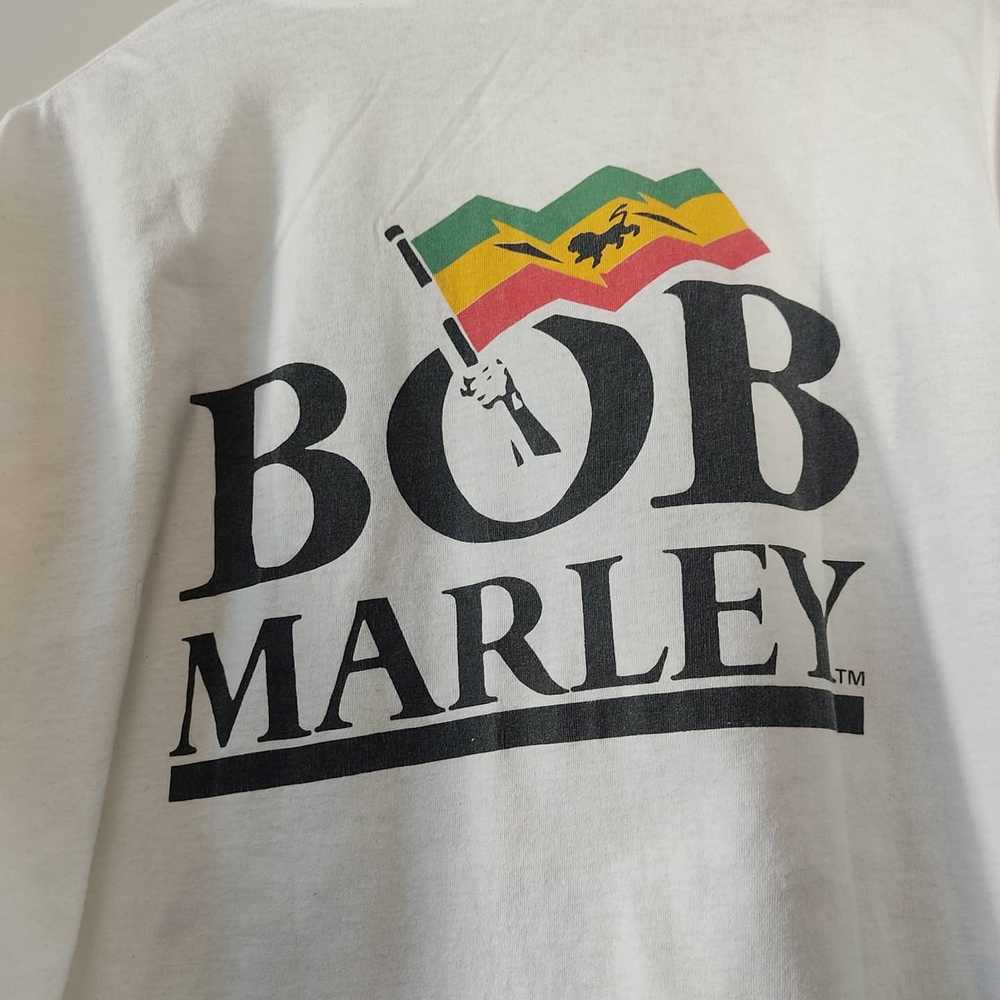 Bob Marley × Rap Tees × Vintage 1992 Bob Marley P… - image 4