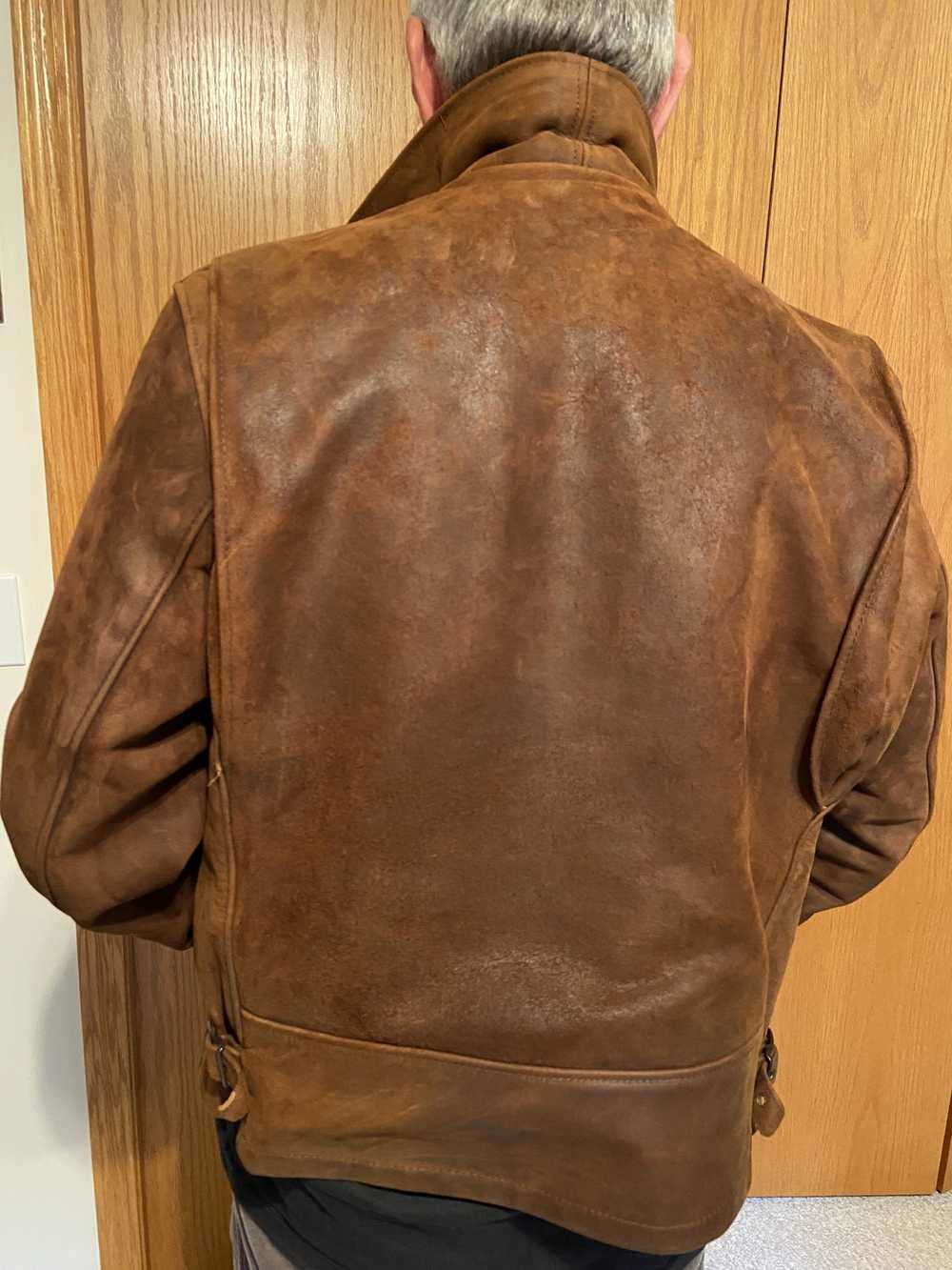 Overland Overland Nubuck Leather Jacket - image 2