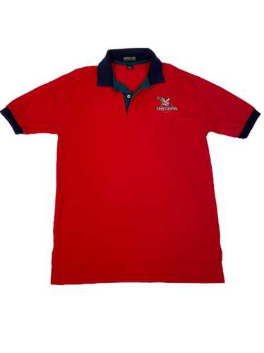 Vintage Red Craftsman Logo Polo by Jonathan Corey