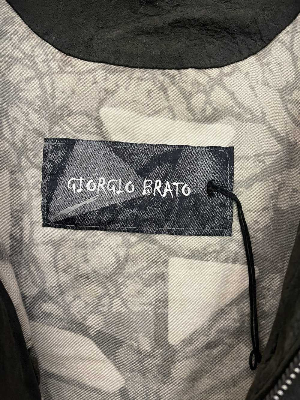 Giorgio Brato Giorgio Brato leather jacket - image 7