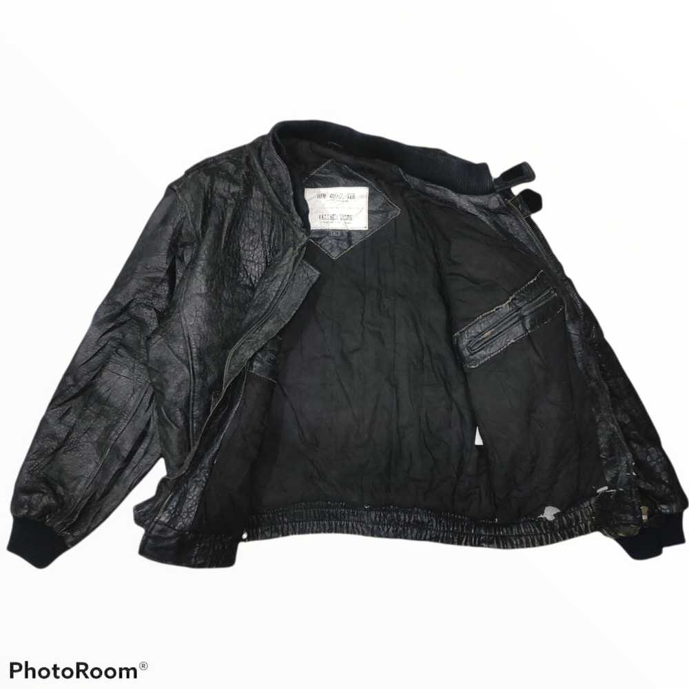 Designer × Japanese Brand × Leather Jacket New Co… - image 3