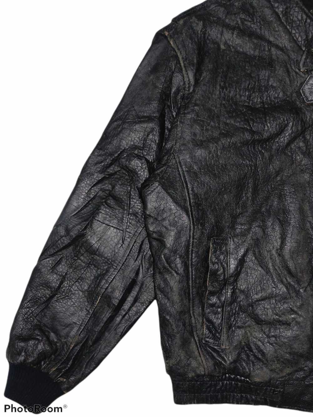 Designer × Japanese Brand × Leather Jacket New Co… - image 5