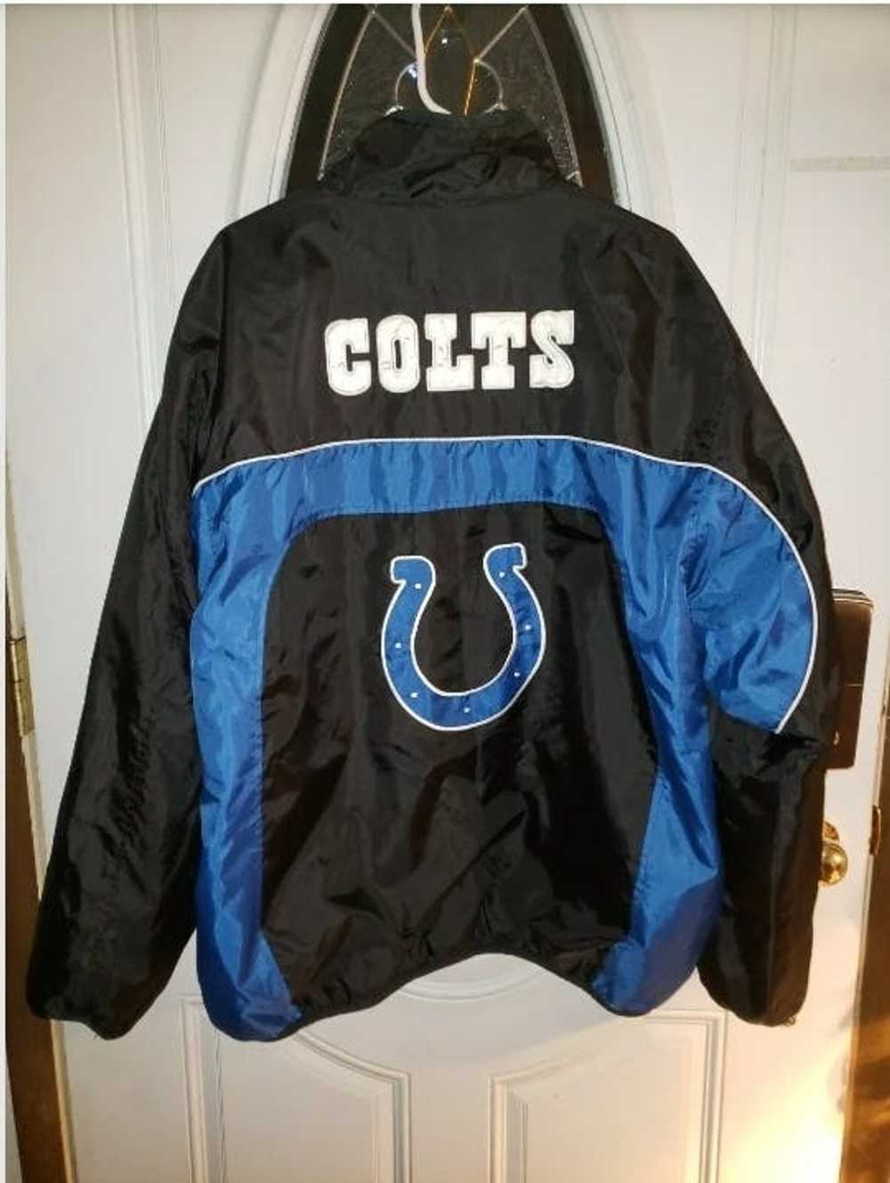 NFL Final Drop NFL GIII Colts Heavy Coat Reverses… - image 1