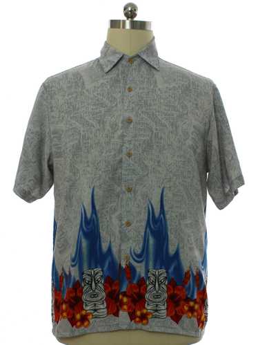 1990's Sideout Mens Club Style Hawaiian Shirt - image 1