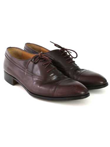 1990's Bally Made in Italy Mens Leather Oxford Sho