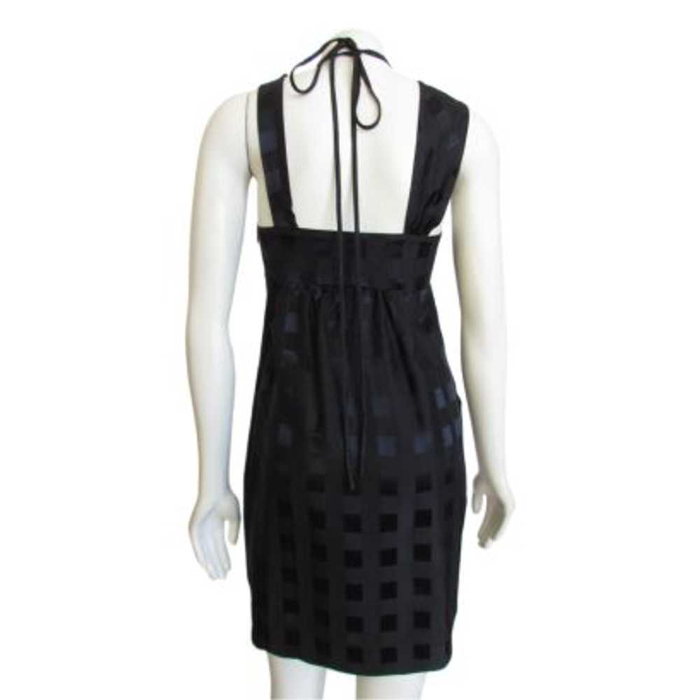 Marc by Marc Jacobs Black Checkered Silk Dress - image 5