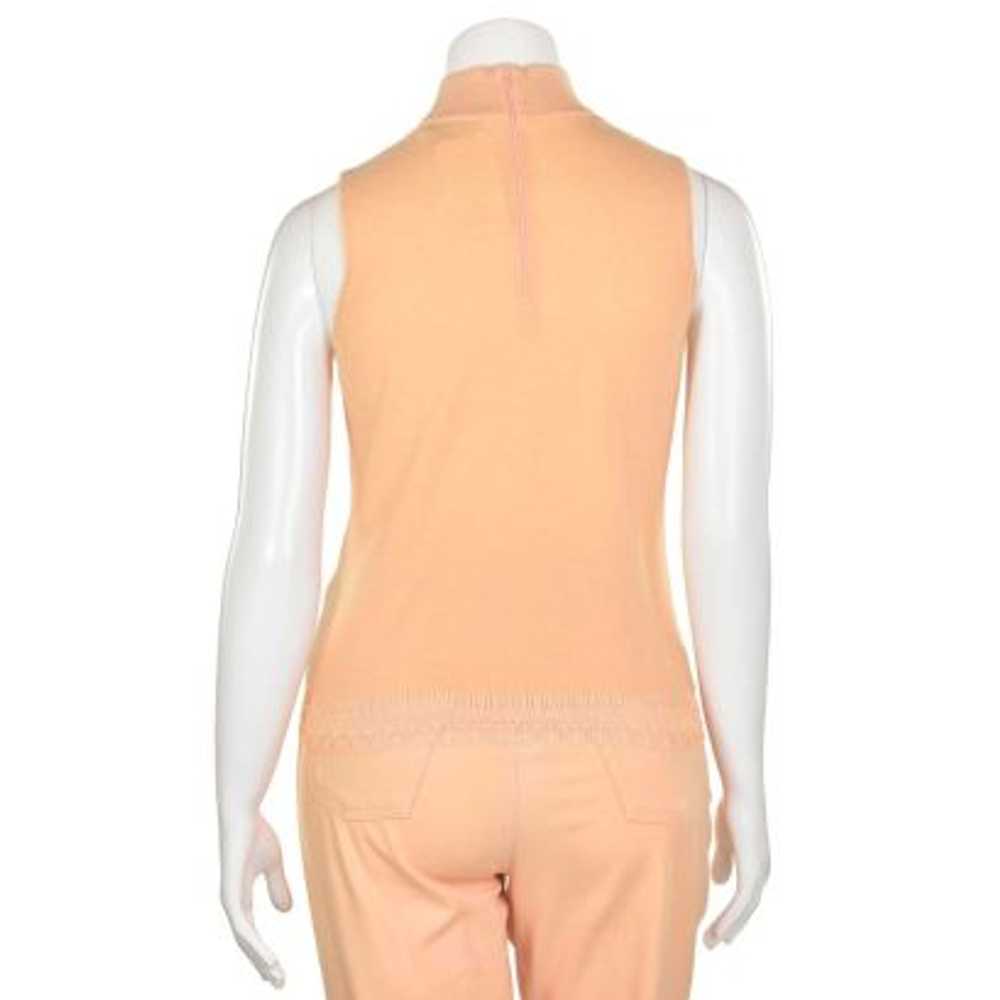 Escada Peach Knit Cashmere Blend Twinset - image 8