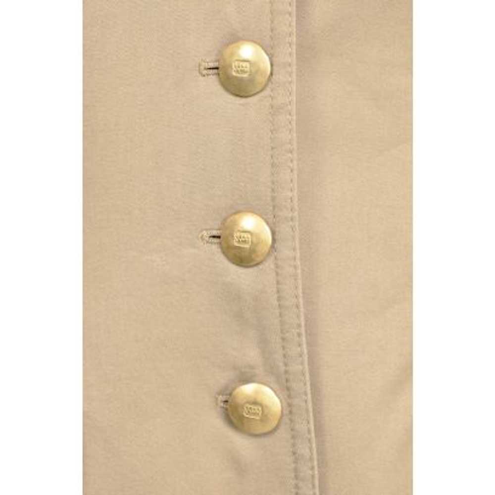 Rena Lange 2Pc Tan Cotton Safari Style Jacket & S… - image 4