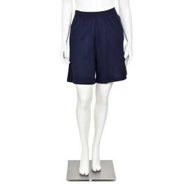 St. John Separates Full Cut Walking Shorts in Navy - image 1