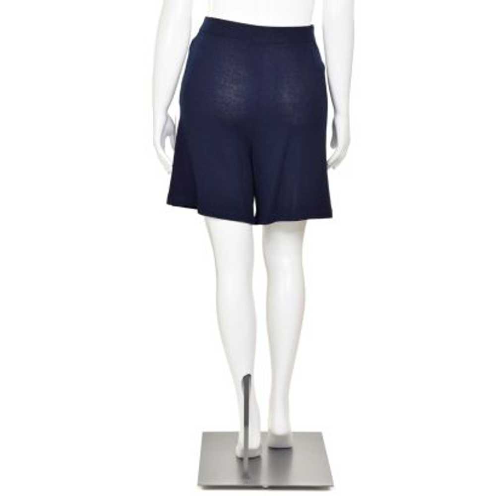 St. John Separates Full Cut Walking Shorts in Navy - image 3