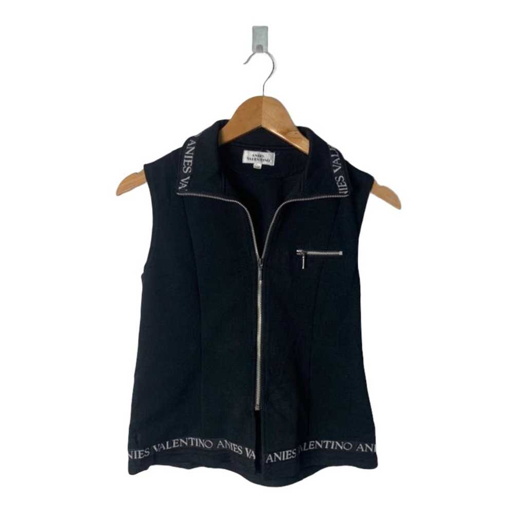 Valentino Vintage Anies Valentino Black Vest - image 1