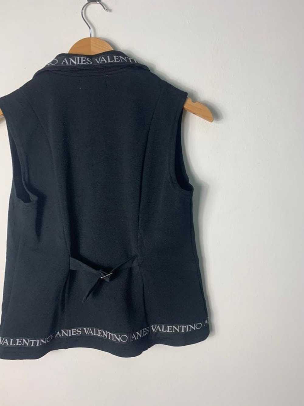 Valentino Vintage Anies Valentino Black Vest - image 5