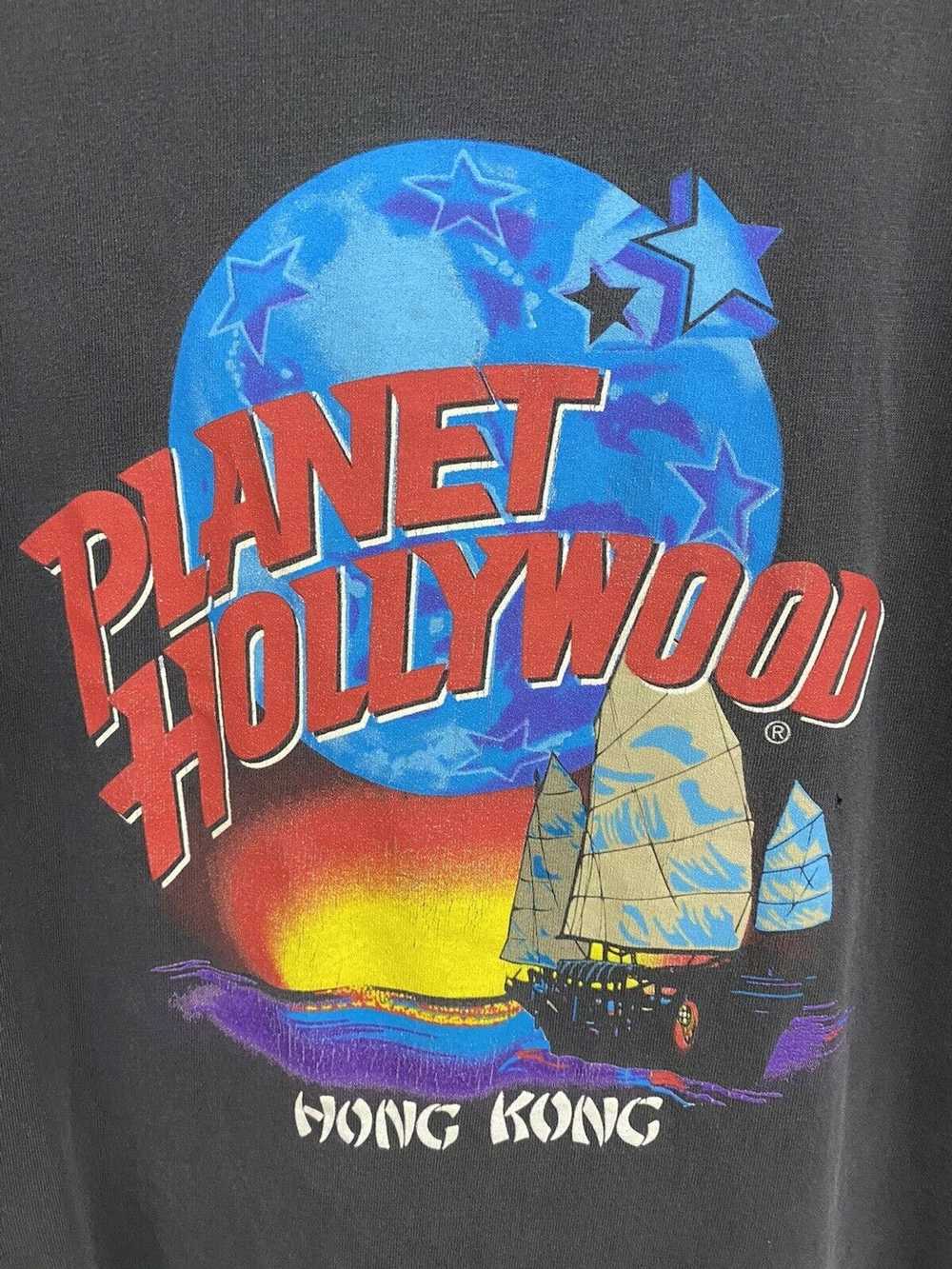 Vintage VTG Planet Hollywood Hong Kong Tourist Fa… - image 2