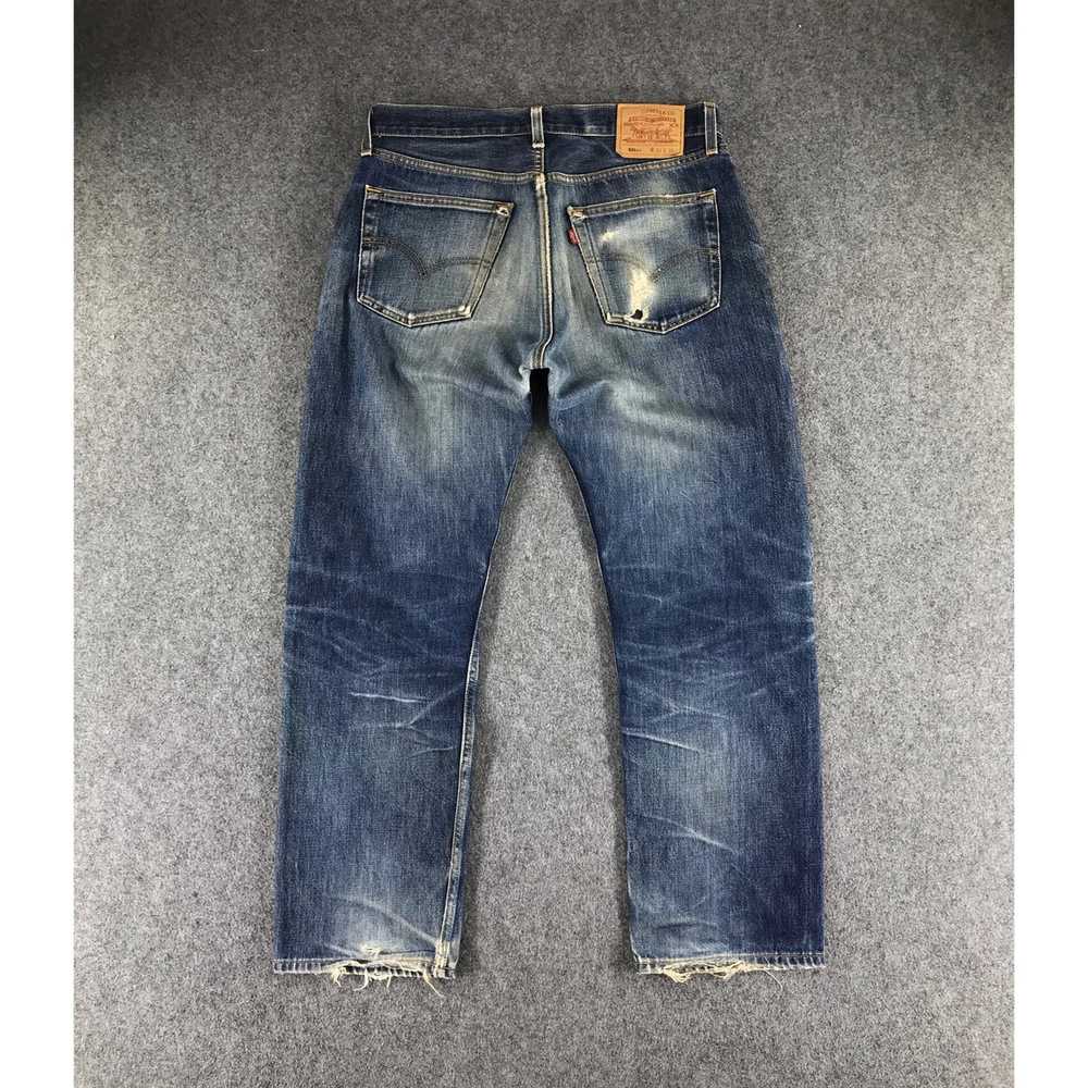 Levi's Vintage Levis 501xx Jeans Dark Indigo sz 33 - image 2