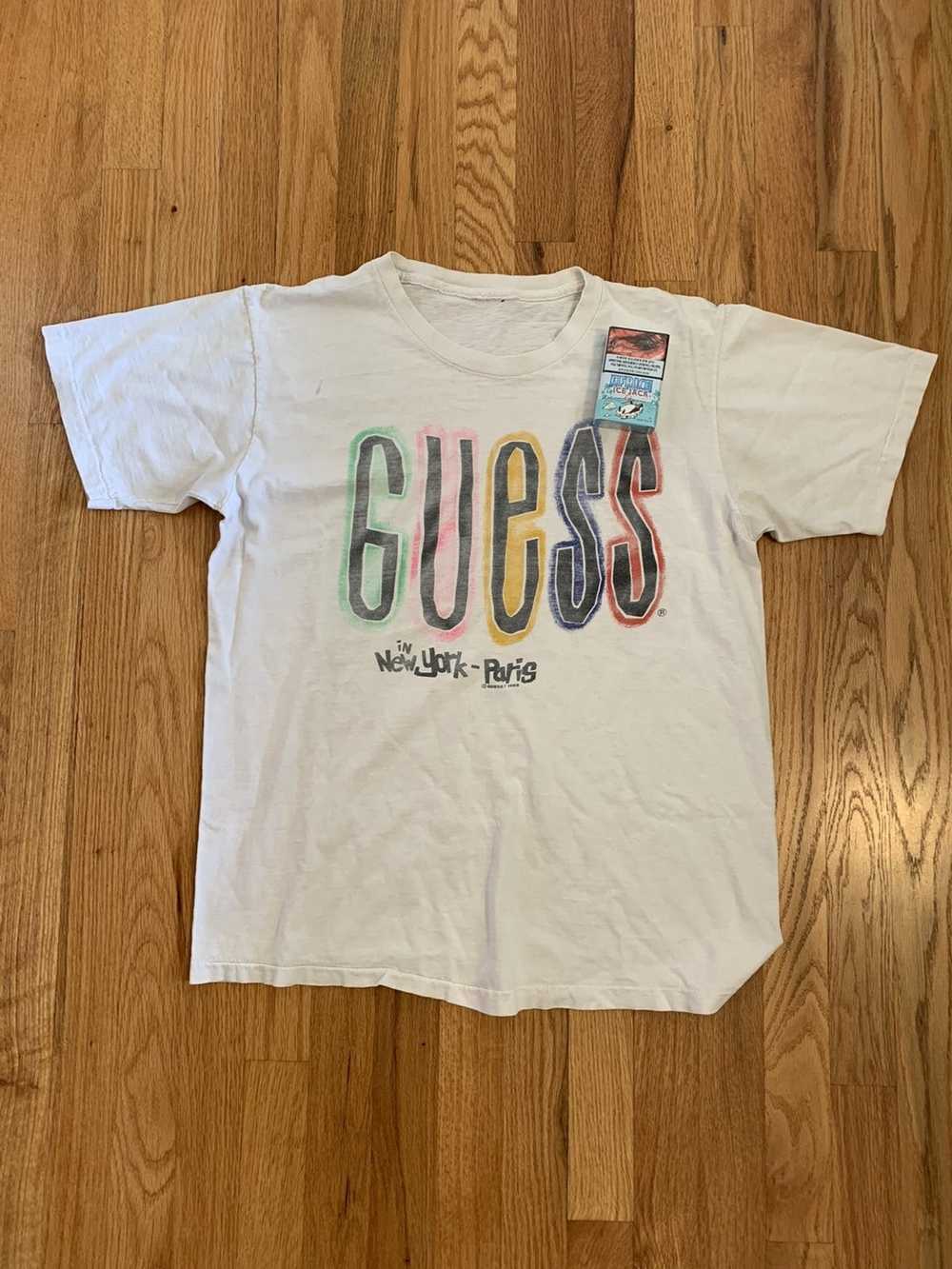 Guess × Vintage Guess in New York Tee, 1989 - image 1