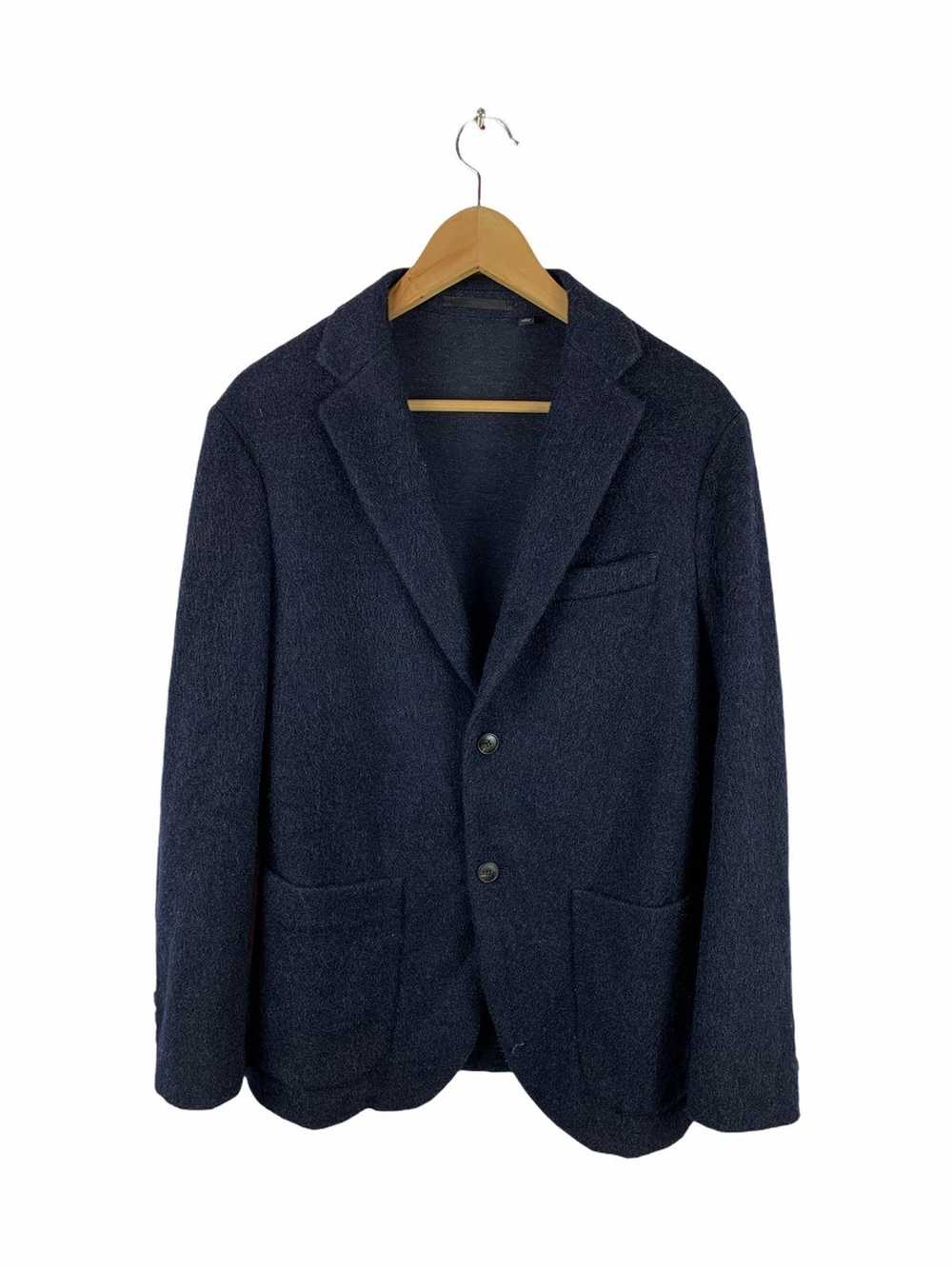 Japanese Brand × Uniqlo Uniqlo Wool Coat Blazer S… - image 1